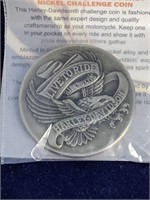 Collector Harley Davidson Coin