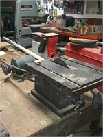 Companion Table Saw With Electric Motor