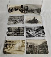Vintage Dunsmuir CA real photo postcards