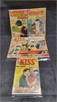 Vintage 1960's first kiss, romantic secrets,