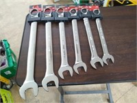 6pc Ace SAE combination wrenches