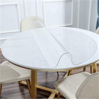 Upgraded Version 54 Inches Clear Table Cover