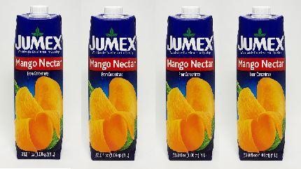 4 PACK JUMEX PINEAPPLE NECTAR 33.8 OZ.