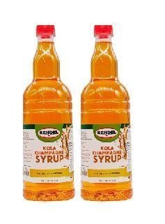 2 PACK KENDEL KOLA CHAMPAGNE SYRUP 15.6 OZ