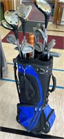 Ping Right Handed Golf Clubs with Bag.