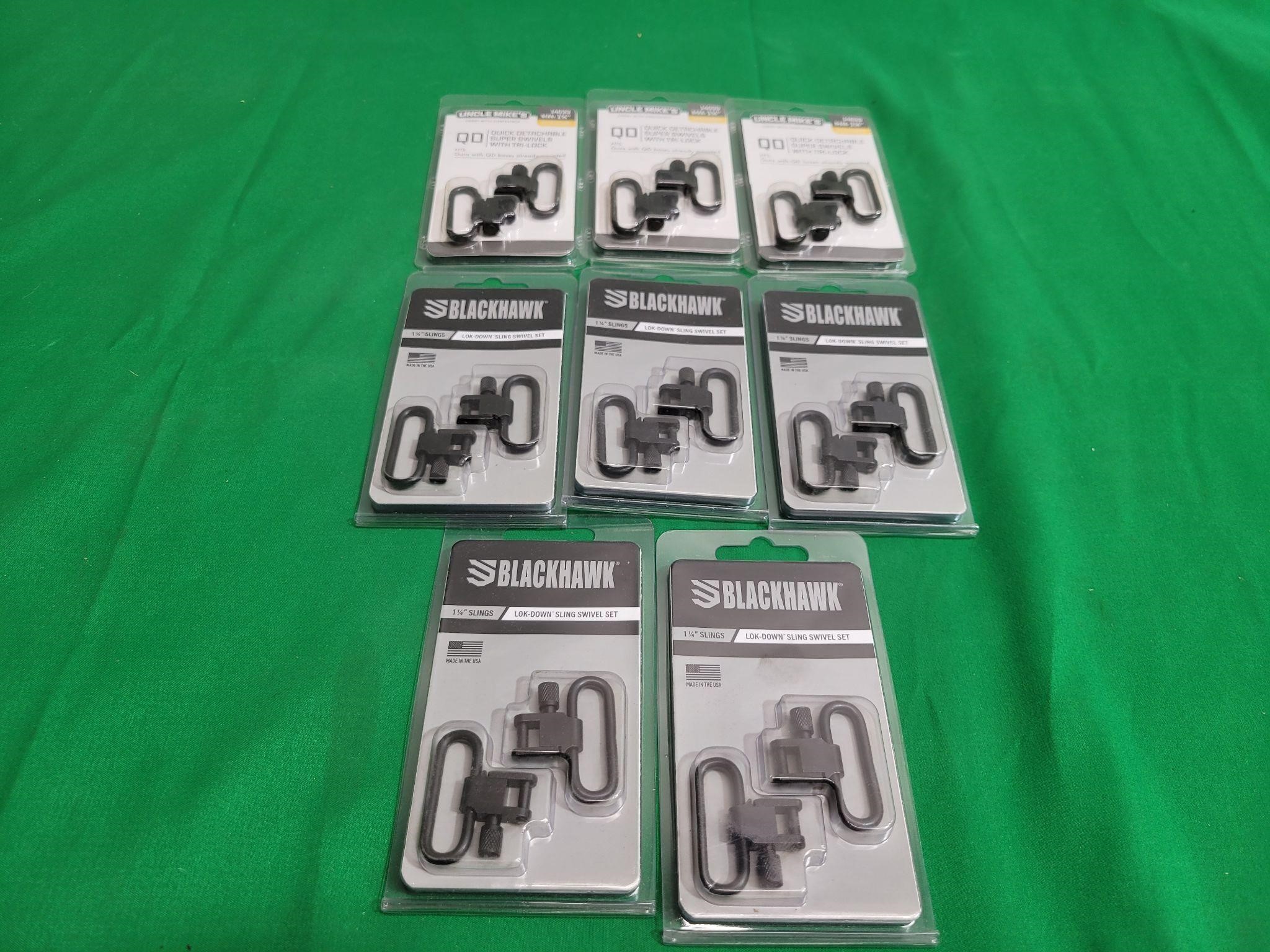 8 Sets of Lok-Down Sling Swivels