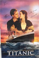 Autograph COA Titanic Vinyl Poster