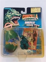 Vintage Godzilla Toy Action Figure in Package