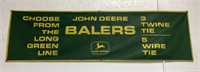 Single Side John Deere Balers Banner