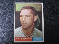 1961 TOPPS #55 JIM DAVENPORT GIANTS