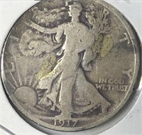 1917 Walking Half Dollar