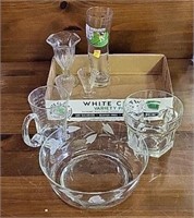 Mixed Glassware Lot