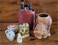 VTG Owl Bookend, McCoy Puppy & More - Note