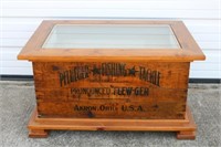 Early Wooden Pflueger Shipping Crate from the