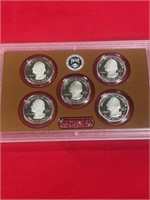 5 uncirculated - state park quarters