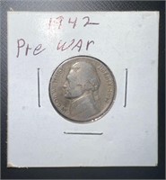 1942 Pre-War Nickle