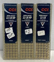 (BG) CCI Mini Mag 22 Long Rifle HP Cartridges,
