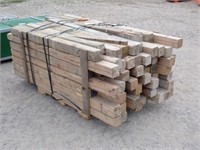 Qty Of Assorted Lengths of 4 In. x 4 In. Lumber