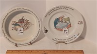 5.5” Matching Wedgwood Feeding Dish and Plate.