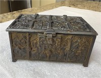 1800s Gothic revival jewellery casket. (The