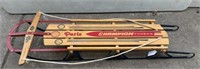 VINTAGE PARIS CHAMPION FASTBACK SLED