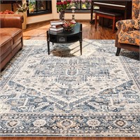 $100 Area Rugs 6x9 Large Soft Indoor blue rug