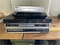 5DVD players 1DVD recorder