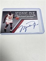 Iconic Ink Michael Jordan Facsimile Auto