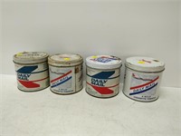 4 vintage Daily Mail tins