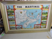 Map of the Maritimes etc.
