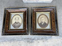 LOT OF WOODEN DEEP WELL PORTRAIT PICTURE FRAMES