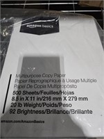 92 Bright Multipurpose Copy Paper - 8.5 X 11