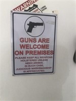 Metal Guns are Welcome Sign