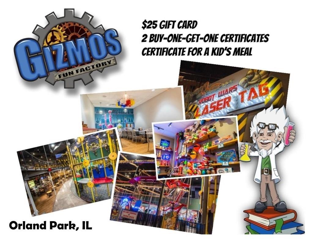 Gizmos Fun Factory, Orland Park, IL