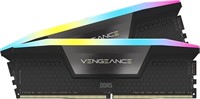 CORSAIR VENGEANCE RGB DDR5 RAM 64GB (2x32GB) 6000M