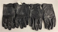 Harley Davidson Leather Riding Gloves 
(Bidding