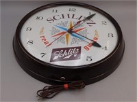 Vintage Schlitz Beer Electric Clock