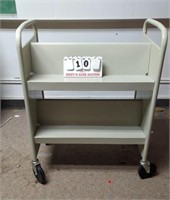 Rolling Library Cart