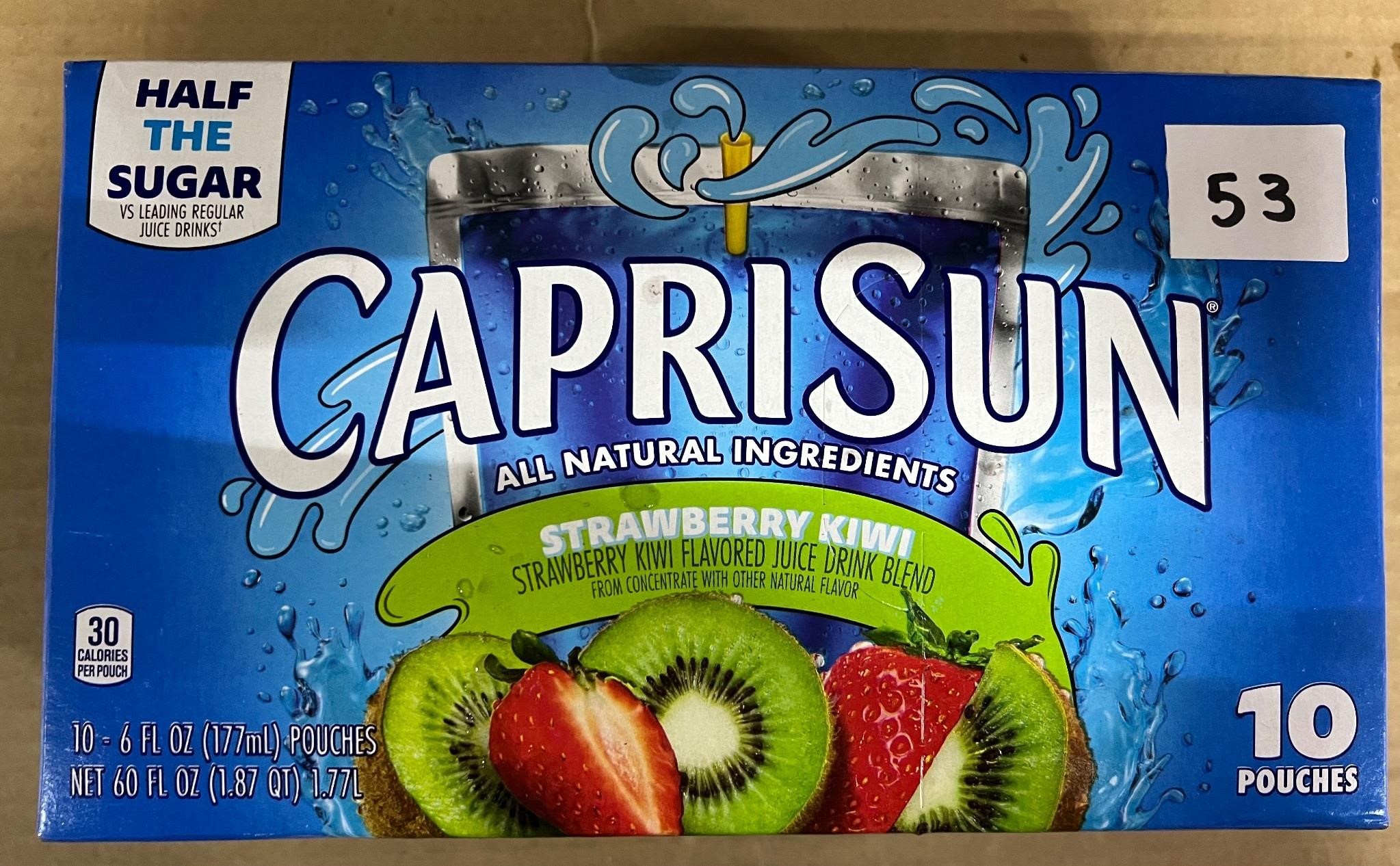 Capri Sun, Strawberry Kiwi, 10ct