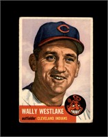 1953 Topps #192 Wally Westlake P/F to GD+