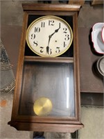 30 inch tall untested antique clock