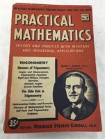 Vintage Mathematic Books 1943