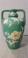 1 Vintage Asian Inspired Vase (13.5" Tall)