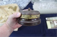 1930 LUX MYSTERY ROTARY TAPE MEASURE CLOCK