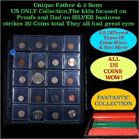 Unique Father & 2 Sons US ONLY Collection,The kids