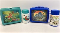Lunchboxes Plastic  (2) The Little Mermaid and