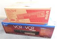 RCA model VR676 in original box and Sonic Blue