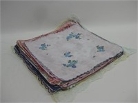 Lot Of Vintage Handkerchiefs