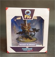 Q Fig Rocket & Groot NEW in ORIGINAL Box