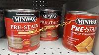 Pre Stain Wood Conditioner lot of 3QT Cans
